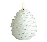 Candele Ananas Senza Fiamma | Candele Senza Fiamma Di Bellotta | Illuminazione Lampeggiante Realistica Per L'Inverno - Decorazione natalizia Per Tavolo Scrivania Mensola Camino