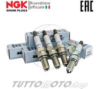 Candele APRILIA Dorsoduro 1200 Con-Senza ABS 2012 2013 2014 2015 Kit NGK CR8EKB