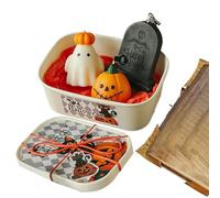 Candele Aromatiche Halloween,Candele Aromatiche Zucca Fantasma Teschio Lapide Dito | Aromaterapia Goctica Raccapricciante Centro Tavolo | Decorazione Festa Camera Da Letto Interna Vacanza