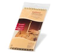 Candele auricolari tradizionali BIOSUN Beige 22 cm
