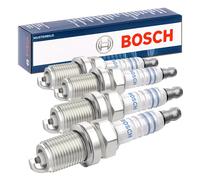 CANDELE BOSCH 0 242 235 666 x 4 per VW Golf IV CODA SPIOVENTE (1J1) FIRE 1