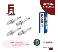 Candele Bosch Alfa Romeo 145 2.0 16V 150 CV 1.6 16V 112 CV 1.4 16V 103 CV