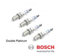 CANDELE BOSCH DOUBLE PLATINUM x VW GOLF MK5 MK6 GTI R 2.0 AUDI A3 TT A1359