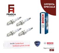 Candele Bosch Lancia Y10 156 1.1 Fire 50 CV 1.1 Avenue 54 CV 1.0 Fire 45 CV