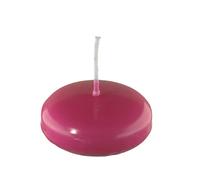 Candele, Candele galleggianti Fuchsia Pink 2,4 x 6 cm, 20 Pezzo di Candele