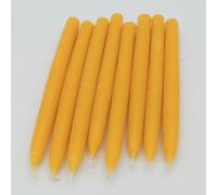 Candele con cera d'api 2 cm alta 25 cm 60/65 grammi 8 ore - confezione a scelta