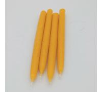 Candele con cera d'api 2 cm alta 25 cm 60/65 grammi 8 ore - confezione a scelta