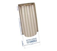 Candele Coniche, Avorio, Diametro 2.2 cm, Altezza 30 cm, 12 pezzi