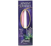 Candele dell'Avvento di Natale (set da 5)