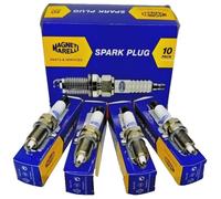 CANDELA DI ACCENSIONE MAGNETI MARELLI SND8041-10 - COMPATIBILE CON FIAT 500 - PANDA - GRANDE PUNTO - MIGLIORA L'EFFICIENZA DEL MOTORE E LA POTENZA DI COMUBSTIONE - UN PEZZO