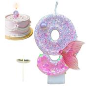 Candele di compleanno per le candele rosa della torta con le decorazioni | Decorazioni per torte di compleanno, candele decorative per ragazze e donne