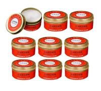 Candele di Emergenza, Set di 9 Candele di Sopravvivenza Antivento, Candele Senza Fumo a Combustione Lunga da 26 a 30 Ore, Kit di Sopravvivenza di Emergenza, per Emergenze All'aperto e al Chiuso