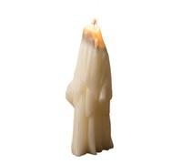 Candele di Halloween, candele spaventose - Piccole candele tealight fantasma di Halloween,Candela da tavolo decorativa, candela di cimitero profumata per casa infestata di Halloween