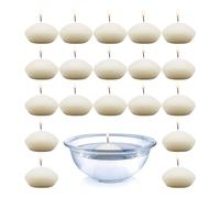 Candele galleggianti - 20 pezzi - crema/alta qualità | pajoma