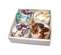 Candele in cera di soia - Set di candele profumate, candele lenitive per alleviare lo stress | Candela aromaterapica lunga durata, confezione regalo di candele profumate, collezione di candele