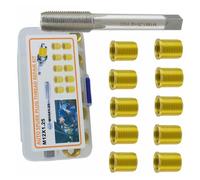 Candele M12 x 1,25 per riparazione di filettature, soluzione per casa, garage e officine professionali, tecnici automobilistici, inserto filettato ad alta precisione