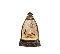 Candele natalizie a LED per candele decorative, Babbo Natale, alce, pupazzo di neve, candele in plastica senza fuoco, per migliorare l'atmosfera delle vacanze (vecchiaia)