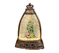 Candele natalizie a LED per candele decorative, Babbo Natale, alce, pupazzo di neve, candele in plastica senza fuoco, per migliorare l'atmosfera delle vacanze (l'albero di Natale)