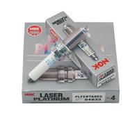 Candele NGK Laser Platinum PLFER7A8EG x4 per VW Golf MK7 R GTI Audi S3 8V S1