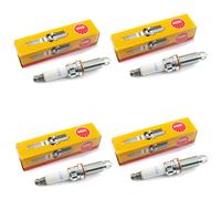 Candele NGK ZKBR7A-HTU 4 Pezzi Per BMW Serie 3 E90 E91 E92 E93 5 E61 E60 F11 6