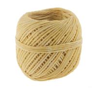 Candele per cera d'Api Pura Canapa 10m Eco Candele per cera(Light Brown) | Eco-sostenibile, alternativa al cotone, fiamma , nessun sintetico, perfetto per hobby