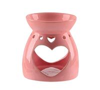 candele profumate candele di cera d'api Portacandele in ceramica a forma di cuore, portacandele carino, bruciatore for oli essenziali, for tavolo, matrimonio, chiesa, casa