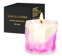 Candele Profumate, Candele Natalizie, Naturale Cera di Soia Candela Profumata per Festa Della Mamma, Doccia, Yoga, Natale, Candele per la Casa Profumate, Candele Profumate Natalizie