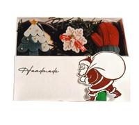 Candele Profumate Di Natale - Set Candele Natalizie | Set Di 3 Candele Profumate Per La Casa | Candele Decorative Natalizie Fatte A Mano | Candele Di Soia Creative Per L'albero Di Natale Per I Regali