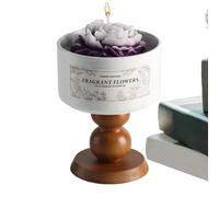 Candele profumate per la casa, candele profumate a forma di camelia a forma di tazza da tè, fragranza per la casa in ceramica, per riempire la calza della Befana, aromaterapia, decorazione per la casa