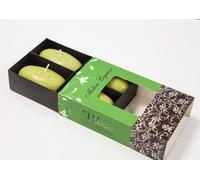 Candele Profumate Profumo Soia Mescolato Confezione Di 4, 6 Colori Nozze Decor