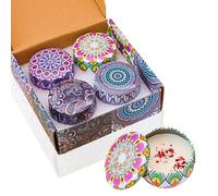 Candele Profumate, Set Candela Profumata, Candele Regalo, Candele Di Soia, Lavanda, Gelato Alla Vaniglia, Legno Di Sandalo, Campanelli Eolici Blu, Regali Per Le Feste Delle Donne, San Valentino, Bagno