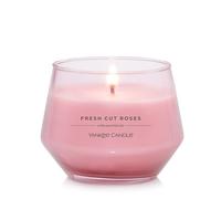 Candele profumate Studio di Yankee Candle | media Fresh Cut Roses |di lunga durata: 40-65 ore| Elegante design in vetro | Regalo perfetto per le donne,per le mamme,di nozze e altro ancora