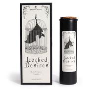 Candele purificanti di streghe antiche - Desi bloccati con rosmarino - Candele nere per rituali di magia e protezione - Candele speciali per attirare fortuna ed energia positiva
