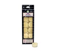 Candele Satya Palo Santo Tea Light atmosfera calmante rilassante 12 luci teal