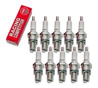 Candele set NGK 10x B8EG racing candela, 19mm filetto lungo Ø 14mm, 3430 / 3997