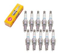Candele set NGK 10x CR8EB candela resist. 19mm filetto lungo 10mm SAE fisso 7784