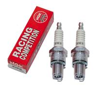 Candele set NGK 2x B9EG racing candela, 19mm filetto lungo Ø 14mm, 3530 / 3998