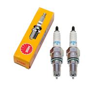 Candele set NGK 2x CR9EH-9 candela resistenza 19mm filetto Ø 10mm, 5454 7502