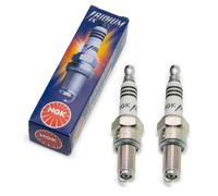 Candele set NGK 2x CR9EIX iridium resistenza 19mm filetto lungo 10mm 3521