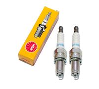 Candele set NGK 2x DCPR6E candela resistenza 19mm filetto lungo Ø 12mm, 3481