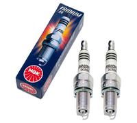 Candele set NGK 2x DCR8EIX Iridium-Candela resistenza 19mm filetto Ø 12mm, 3606