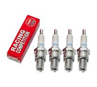 Candele set NGK 4x BR9EG racing candela resist. 19mm lungo 14mm 3230 4015