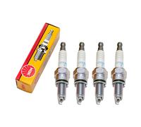 Candele set NGK 4x CPR8EB-9 candela resistenza 19mm Ø 10mm SAE fisso, 6607