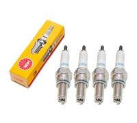 Candele set NGK 4x CR8E candela resistenza 19mm filetto Ø 10mm, 1275 4854 5671