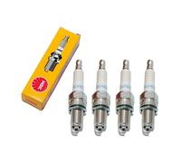 Candele set NGK 4x DCPR7E candela resistenza 19mm filetto Ø 12mm, 3932 4415