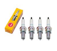 Candele set NGK 4x DR8ES-L candela resistenza 19mm filetto Ø 12mm, 2556 2923