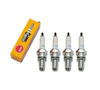 Candele set NGK 4x JR9C candela resistenza 19mm filetto lungo Ø 12mm, 6193