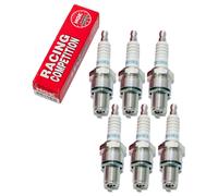 Candele set NGK 6x BR10EG racing candela resist. 19mm lungo 14mm 3830 3993