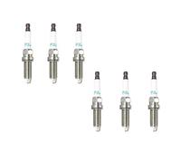 Candele Sistema di accensione 2-8 Pezzi Candele Sostituisci per Toyota 90919-01297 9091901297 Candele a Doppio iridio Ld7Rhii Candele (6 Pezzi)
