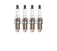 Candele Sistema di accensione 2 Pezzi Candele e Cavi Candele per Auto Candele a 3 elettrodi K5Rtjy-10 per Denso K16Tnr-S9 per Champion Rc89Pyc (4 Pezzi)